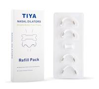 TIYA Magnetic Nasal Dilator Bands - 4-Pack Replacement Set | Extra Magnetic Bands in Assorted Sizes | for Use with TIYA Nose Tabs & Applicator | Adjustable, Reusable, Lightweight Fit
