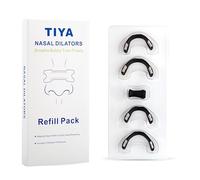 TIYA Magnetic Nasal Dilator Bands - 4-Pack Replacement Set | Extra Magnetic Bands in Assorted Sizes | for Use with TIYA Nose Tabs & Applicator | Adjustable, Reusable, Lightweight Fit