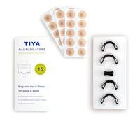 TIYA Magnetic Nasal Dilators - 15-Day Starter Kit | Improves Nasal Breathing, Reduces Snoring, Enhances Sleep & Performance | Slim Fit, Comfortable, Travel-Friendly Nose Openers