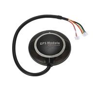 tiyao 1 Piece NEO-M8N Flight Controller GPS Module with On-Board Compass M8 Engine PX4 TR Black Plastic for Drone GPS