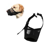 tiyiyok Dog Muzzle, Reflective Mesh Muzzle for Small, Medium and Large Dogs, Anti-Bark Muzzle, Prevents Bitting, Dog Can Breathe, Pant and Drink