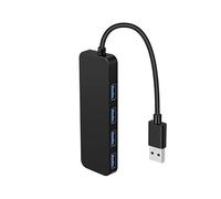 tiyiyok Usb 3.0 Hub, USB Adapter, 4 Ports High Speed, Ultra Fast Data Transfer Speed Up to 5Gbps, Extension Cords for Laptop, Desktop, External Hard Drives and Multi-Port PC