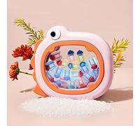 Tiyoha Baby Tooth Box Storage for Childhood Memory Cute Kids Teeth Keepsake Organizer for Baby Meaningful Gifts Choice Children Tooth Fairy Box with Tweezer Lanugo Bottle Write-On Stickers Clear Pink
