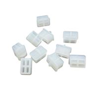 Tizuqe 10Pcs Port Caps Protective Covers for Easy Use and Compatibility with Multiple Fiber Optical Devices Optical Port Cover