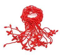 [Tizuqe] 12 PCS Rope Bracelets 7 Knots String Adjustable Braided Knot Kabbalah Protective Friend Women, フリーサイズ