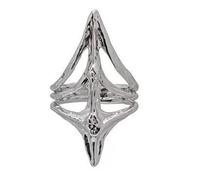 [Tizuqe] Fingertip Ring, Stage Jewelry, Metal Texture, Suitable for Various Occasions, Wedding, Carnival, Adjustable Fashion Ring, ダイヤモンドなし