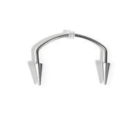 [Tizuqe] Stainless Steel Smile Lip Tooth Nail Piercing Tiger Tooth C Shape Lip Hoop Ring Vampire Teeth December Stainless Steel Tool, フリーサイズ, No Gemstones