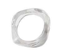 [Tizuqe] Unique Bangle Decoration Personalized Acrylic Wristband Decoration Acrylic Trendy Taste Accessories for Fashion Enthusiasts, フリーサイズ