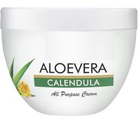 TJ Aloevera & Calendula All Purpose Face Cream | Helps Prevent Scarring, Sunburn | Calendula Suitable for Delicate Skin | Aloevera Helps to Moisturize Skin & Gives a Healthy Glow, 500 gm