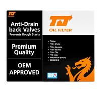 TJ Filters QFL0018 Oil Filter Fits Ford Focus 1.8 Tdci