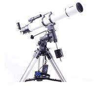 TJ2-HS102DS Focal Length 500Mm Telescope Refracting Telescope Adjustable Portable Travel Telescopes for Astronomy Multi-Layer Green Film with Equatorial Mount vision