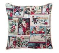 TJC Signare Tapestry 100% Polyester Xmas-Father Cushion Cover Size 44 Cm - Multi
