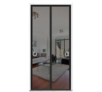 TJDWPRRD Kitchen Patio Magnetic Screen Door Self-Closing Door Curtain for Living Room Bedroom Hands Free Mesh Curtain,A,2.95x6.72ft