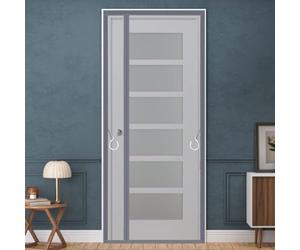 TJDWPRRD Magnetic Garage Door Screen, Self-Closing Kitchen Dining Room Cover Screen with Hook Hands Free Mesh Partition,A,90x200cm