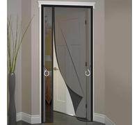 TJDWPRRD Magnetic Screen Door,Double-Sided Opening Screen Mesh Indoor Partition Curtain for Kitchen Bedroom Self-Closing,A,85x200cm