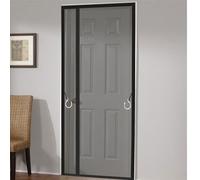 TJDWPRRD Reversible Side Opening Magnetic Screen Door for Sliding Door Pet-Friendly Hands Free Mesh Partition Self-Sealing,A,43.31x78.74in