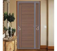 TJDWPRRD Self Sealing Magnetic Screen Door Double-Sided Opening Screen for Front Sliding Door Indoor Bedroom Doorway Cover,A,66.93x86.61in