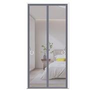 TJDWPRRD Self-Sealing Magnetic Screen Door Mesh Curtain for Kitchen balcony Hands Free Nets Door Curtains Easy Assembly,A,120x220cm