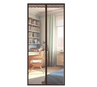 TJDWPRRD Transparent Door Curtain, Self Sealing Magnetic Screen Door for Kitchen Living Room Hands Free Outdoor Clear Cover,A,1x2.3m