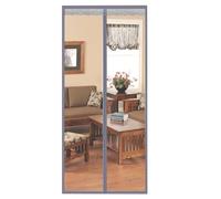 TJDWPRRD Transparent Insulated Door Curtain with Magnetic Closing Clear Screen Door Cover for Patio Balcony Easy Assembly,A,66.93x90.55in