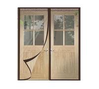 TJDWPRRD Transparent Magnetic Screen Door Clear Door Curtain for Bedroom Kitchen Living Room Heavy Duty Mesh Partition Cover,A,62.99x78.74″