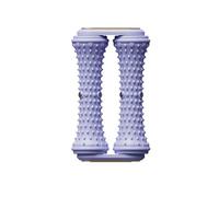 TJHBMNC Foot Massage Roller for Plantar Fasciitis Relief Upgraded Two Rollers for Relaxation Pain Relief, for Plantar Fasciitis Relieving,Yoga Fitness Aids (Purple)