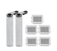 TJJKVZDECF Roller Brush & Filter，Compatible with Roborock Flexi Pro | Wet dry vacuum replacement accessory set, captures fine dirt, hair and debris(7pc)