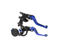 TJKIB Brake Clutch Lever Universal 7/8" 22mm Motorcycle Clutch Brake Master Cylinder Reservoir Levers Kit Fluid Reservoir Set Left Right