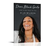 TJLTXV A'ja WilsonArtistic Waterproof High-definition Poster Kitchen Bathroom Dormitory No Drilling Easy to Install Multi Scene Decoration12x18inch(30x45cm) Frame-style