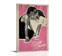 TJLTXV Dirty DancingArtistic Waterproof High-definition Poster Kitchen Bathroom Dormitory No Drilling Easy to Install Multi Scene Decoration20x30inch(50x75cm) Frame-style