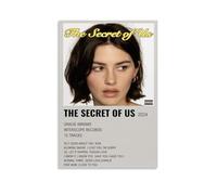 TJLTXV Gracie Abrams The Secret of UsArtistic Waterproof High-definition Poster Kitchen Bathroom Dormitory No Drilling Easy to Install Multi Scene Decoration12x18inch(30x45cm) Unframe-style