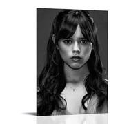 TJLTXV Jenna OrtegaArtistic Waterproof High-definition Poster Kitchen Bathroom Dormitory No Drilling Easy to Install Multi Scene Decoration08x12inch(20x30cm) Frame-style