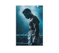 TJLTXV Muhammad AliArtistic Waterproof High-definition Poster Kitchen Bathroom Dormitory No Drilling Easy to Install Multi Scene Decoration12x18inch(30x45cm) Unframe-style