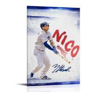 TJLTXV Nico HoernerArtistic Waterproof High-definition Poster Kitchen Bathroom Dormitory No Drilling Easy to Install Multi Scene Decoration16x24inch(40x60cm) Frame-style