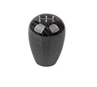 TjOta Car Gear Shift Knob 5 6 Speed Carbon Fiber Style Gear Shift Knob Universal Shape Manual Transmission Shifter Lever 8MM 10MM 12MM(ED-5speed)