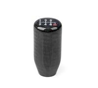 TjOta Car Gear Shift Knob 5 6 Speed Carbon Fiber Style Gear Shift Knob Universal Shape Manual Transmission Shifter Lever 8MM 10MM 12MM(70mm-6speed)
