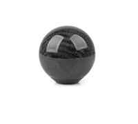 TjOta Car Gear Shift Knob 5 6 Speed Carbon Fiber Style Gear Shift Knob Universal Shape Manual Transmission Shifter Lever 8MM 10MM 12MM(TW-YX-Black)