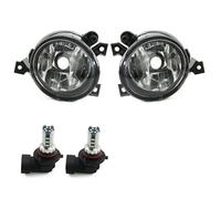 TjOta Front Fog Lamps For VW For Caddy For Touran 2004-2008 Pair Left&Right Fog Lamp Front Bumper Anti Fog Light 1T0941700C 1T0941699C(With M*10 Ice Blue)