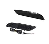 TjOta Rear Bumper Reflector Light For Chrysler For Pacifica For Voyager 2017-2023 Red LED Car Bumper Reflector Tail/Brake Lights Rear Fog Lights Stop 12V(Smoked Lens)