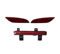 TjOta Rear Bumper Reflector Light For Great For Wall For Haval H6 3rd Generation Car Bumper Light Rear Fog Light Reverse Stop Turn Signal Brake Lamp(1 Set)
