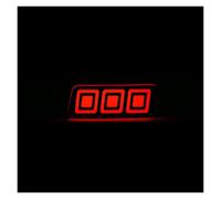 TjOta Rear Bumper Reflector Light For Jeep For Grand For Cherokee 2005-2009 Car LED Rear Bumper Reflector Light Tail Sequential Auto Turn Signal Brake Lamp(Type B)
