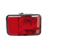 TjOta Rear Bumper Reflector Light For Jeep For Wrangler 2007-2018 Rear Bumper Fog Light Lamp Housing Replacement Without Bulb Warning Lights 55078104AC 55078105AC(Left)