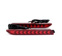 TjOta Rear Bumper Reflector Light For Lexus For IS-F For GX470 RX300 NX RC Car Rear Bumper Reflector Tail Brake Light Turning Brake Lamp(A)