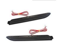 TjOta Rear Bumper Reflector Light For Lexus For NX200t For NX300h For IS-F GX470 RX300 Rear Fog Lights Bumper Reflector Tail/Brake Lights(Smoked Lens)