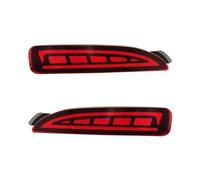 TjOta Rear Bumper Reflector Light For Mazda 6 For Atenza For Mazda 2 DY For Mazda 3 For Axela (CA240) LED Rear Bumper Reflector Brake Stop Light Car-styling Turn Signal(3 2013-2018)