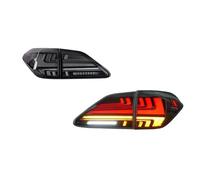 TjOta Rear Tail Light For Lexus RX350 RX270 RX450 2009-2015 Taillight Assembly Reverse Brake Lights Turn Signals Tail Lamp Traffic Car Tailights(Black,Us version)