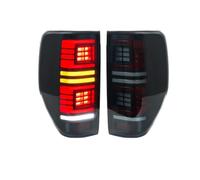 TjOta Rear Tail Light For Ranger T6 T7 For RAPTOR 2012-2021 LED Tail Lights Start-up Animation Sequential Turn Signal Rear Lamps Assembly Car Tailights