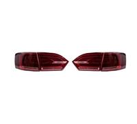 TjOta Rear Tail Light For VW For Jetta MK6 2011-2014 LED Tail Lights Rear Lamps Assembly With Start-up Animation Sequential Turn Signal Car Tailights(RED)