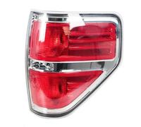 TjOta Tail Light Assembly For F150 For SVT For Raptor 2009-2014 Rear Bumper Tail Light Stop Brake Lamp Turn Signal Fog Car Taillight Assembly Rear Lights(Silver Only Right)