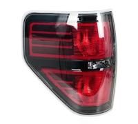 TjOta Tail Light Assembly For F150 For SVT For Raptor 2009-2014 Rear Bumper Tail Light Stop Brake Lamp Turn Signal Fog Car Taillight Assembly Rear Lights(Black Only Left)